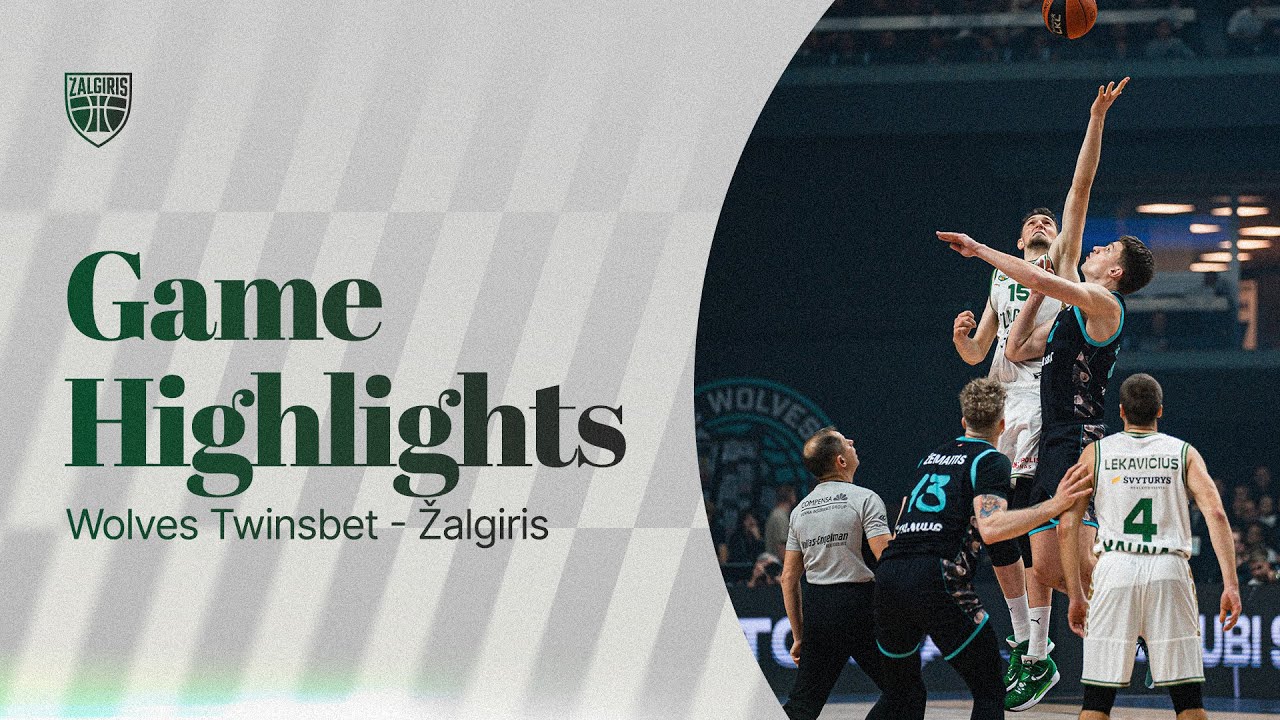 Wolves Twinsbet - Žalgiris | Game Highlights | 2024.10.27