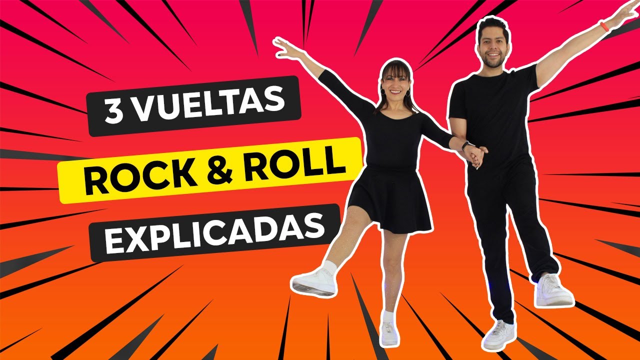 3 Vueltas de ROCK AND ROLL (EXPLICADAS) 🕺💃✅