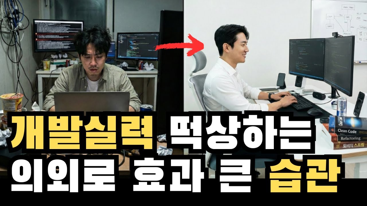 실력 없는 개발자는 절대 안 하고, 고수들만 지키는 의외의 습관 (멘토링 추천)