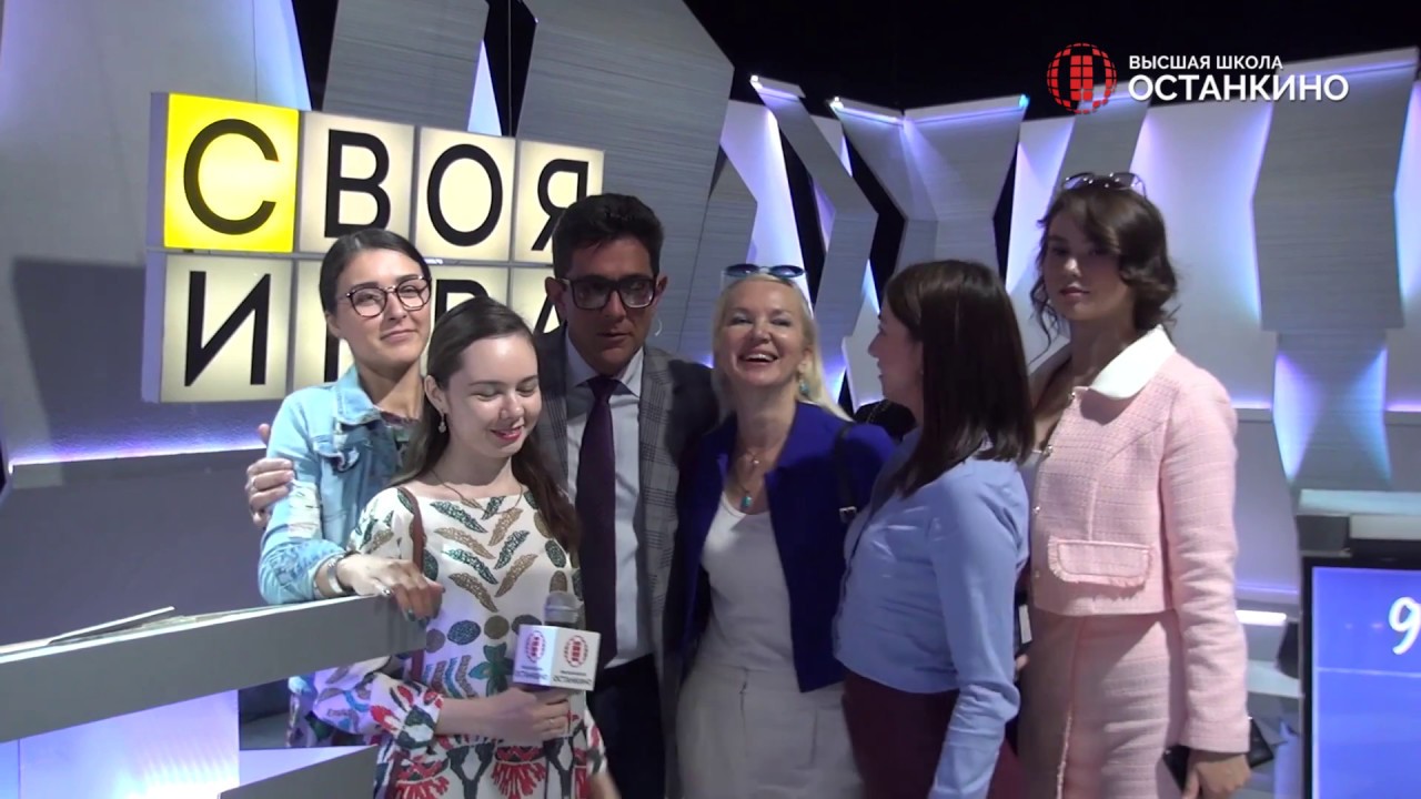 Backstage со съёмок телевизионного шоу