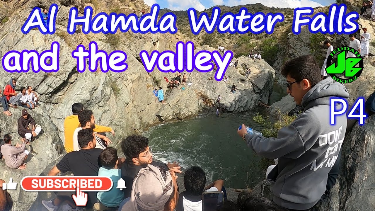 Al Hamda Water Falls and the valley | Part 4 | Day 3 of 3 | 4K UHD @ 60 fps | #cyclist | Al Baha