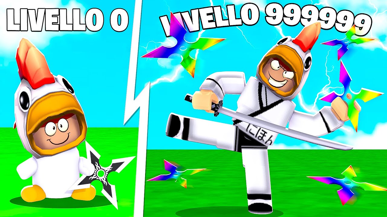 SONO DIVENTATO UN NINJA SU ROBLOX!!