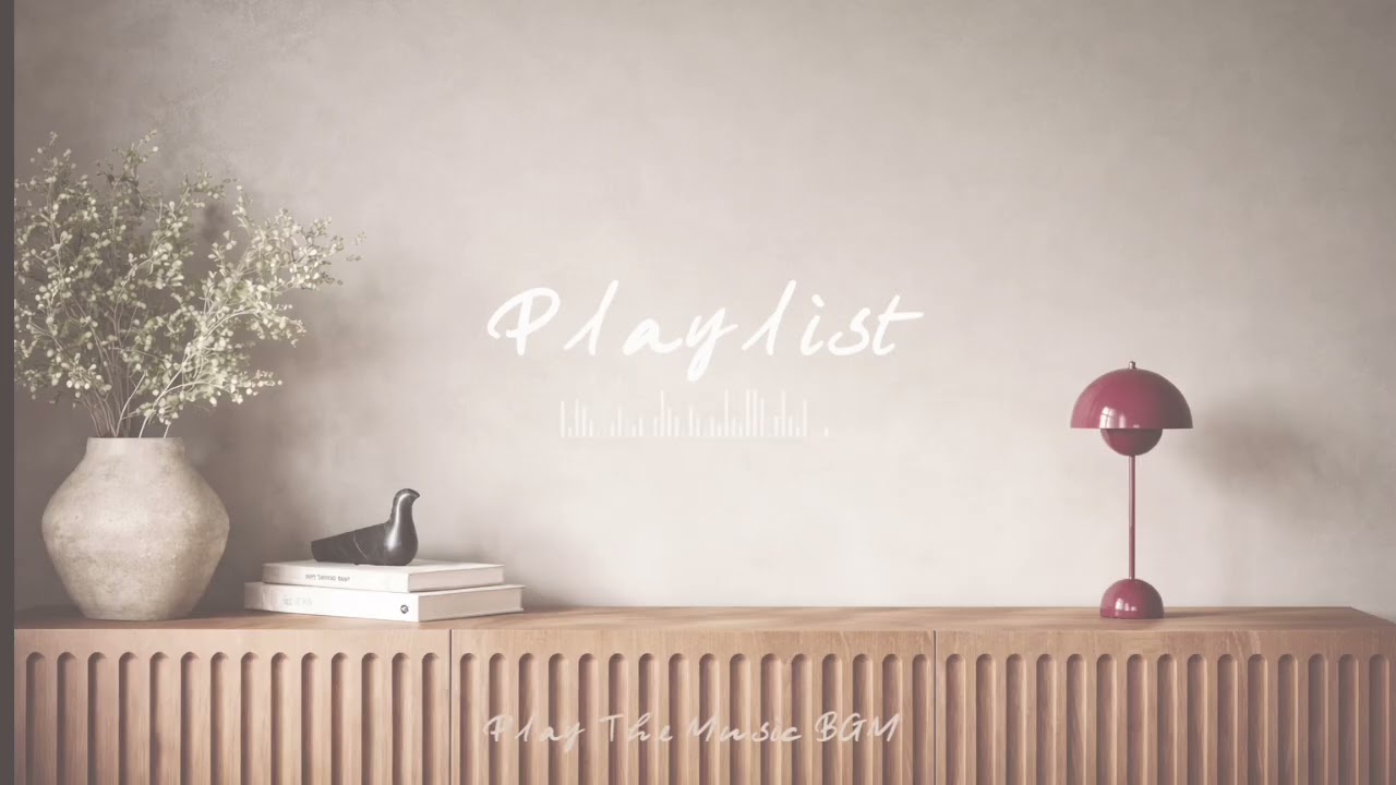 [Playlist BGM] 작업할 때·독서할 때 듣기 편한 조용한 밤 음악 | 1시간 집중 bgm