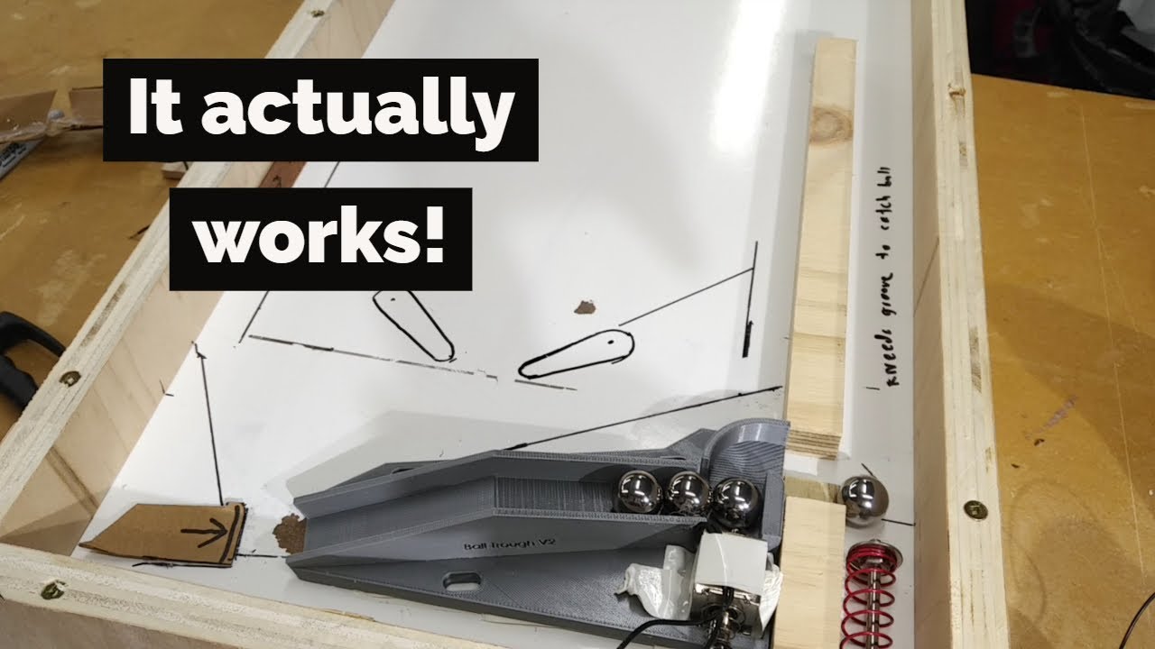 Building a Ball Feed Mechanism #1 | DIY Pinball
