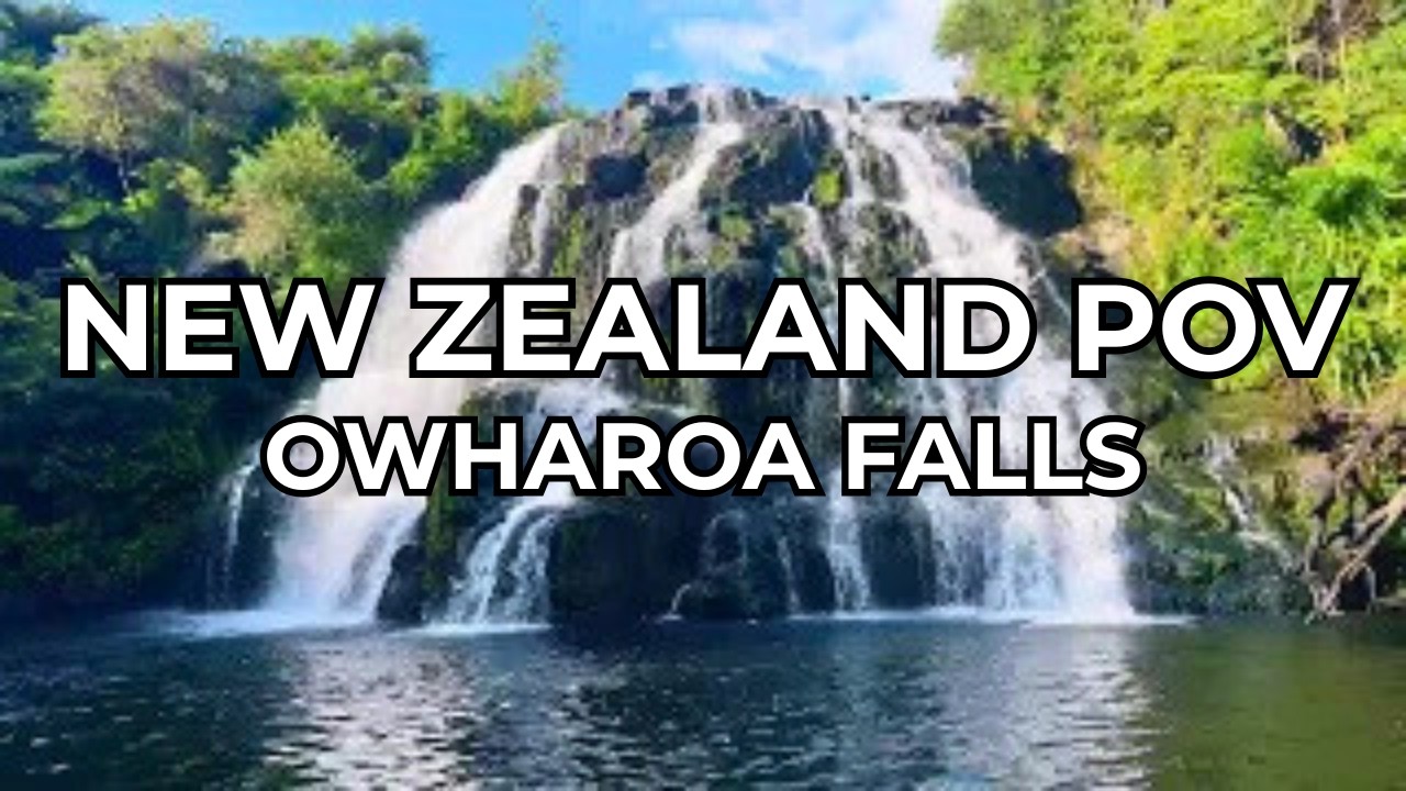 4K Waterfall White Noise for Sleep & Focus | New Zealand Nature Sounds