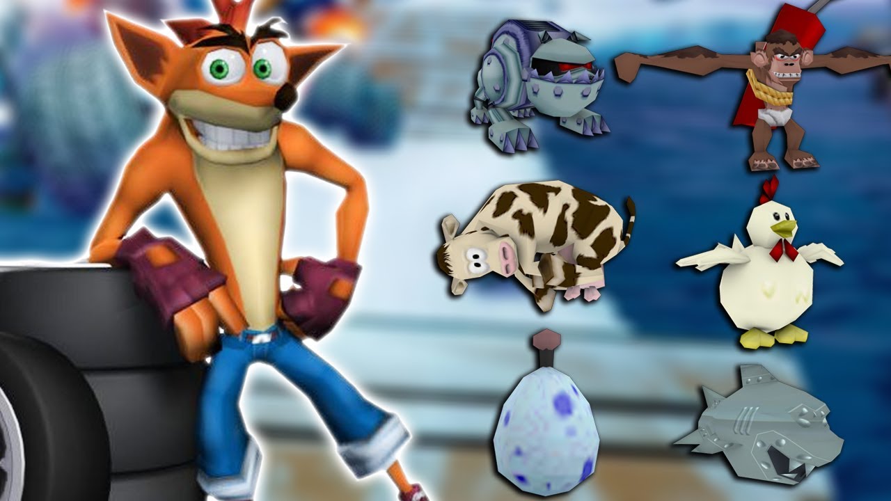 Crash Tag Team Racing items | Road To CTR Nitro-Fueled