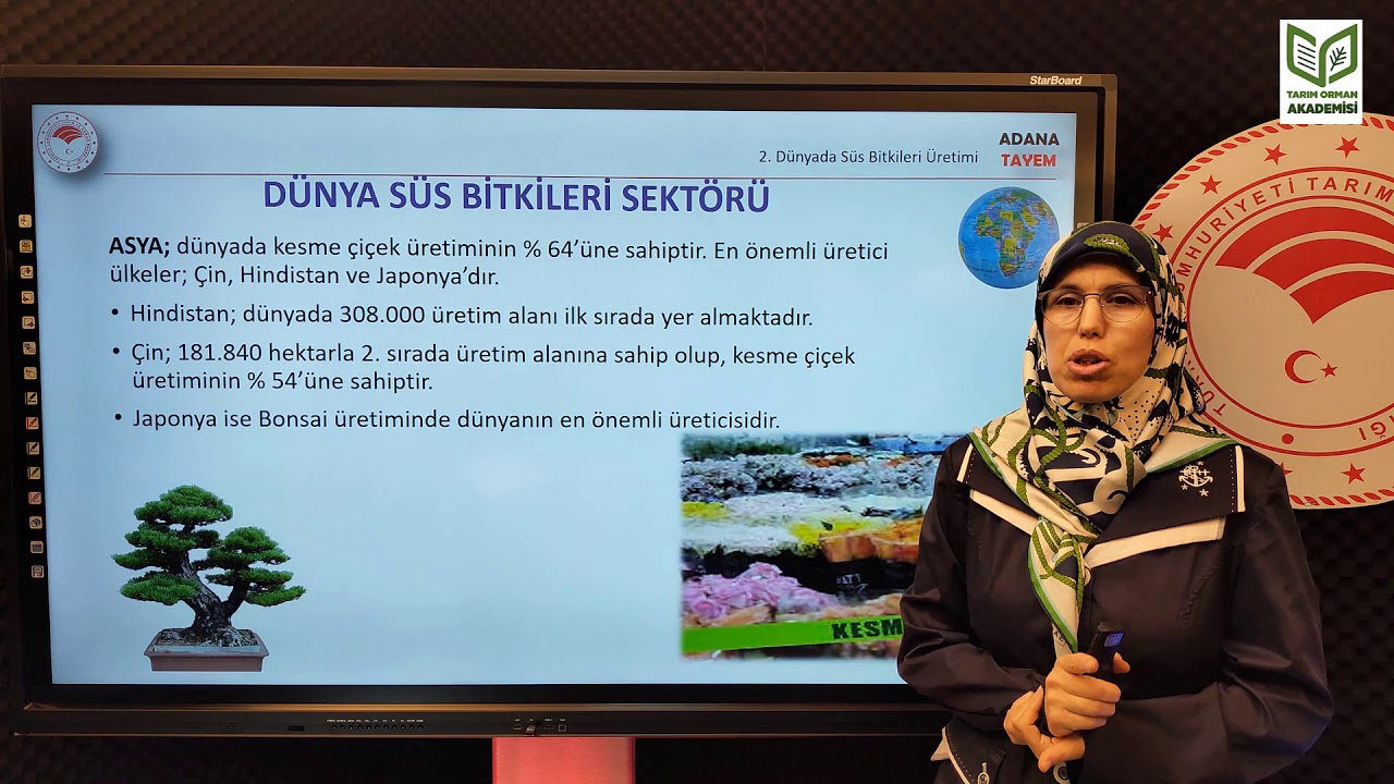 Süs Bitkileri Yetiştiriciliği 2. Bölüm - Peyzaj Mim.Canan Şimşek ÖZTÜRK - Adanatayem