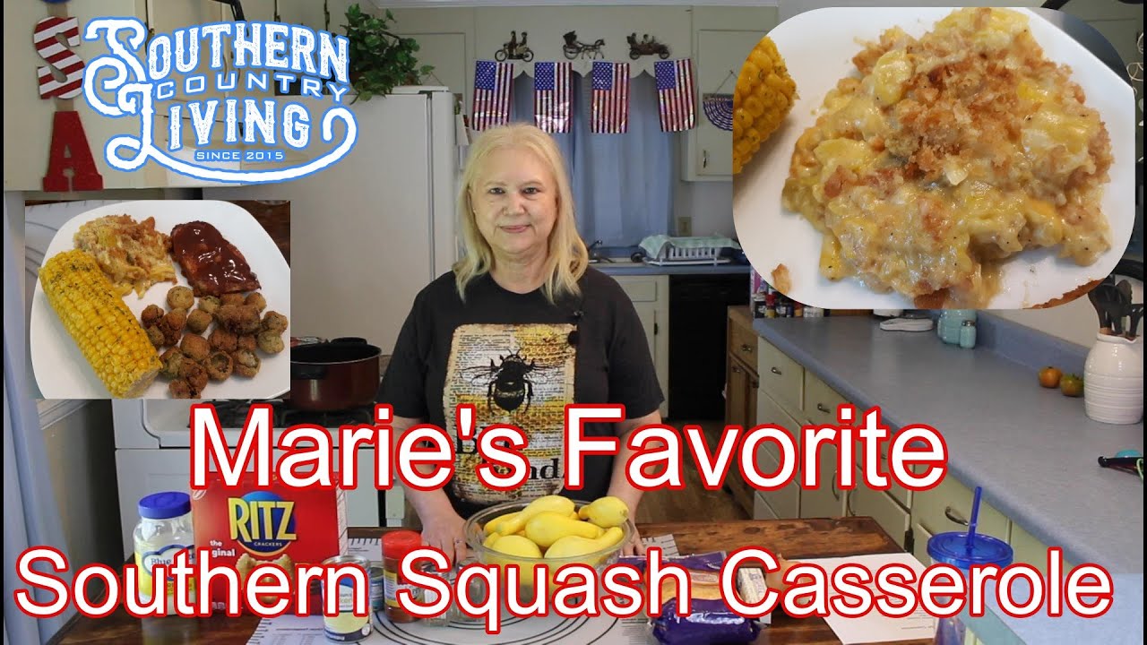 Marie's Favorite Southern Squash Casserole