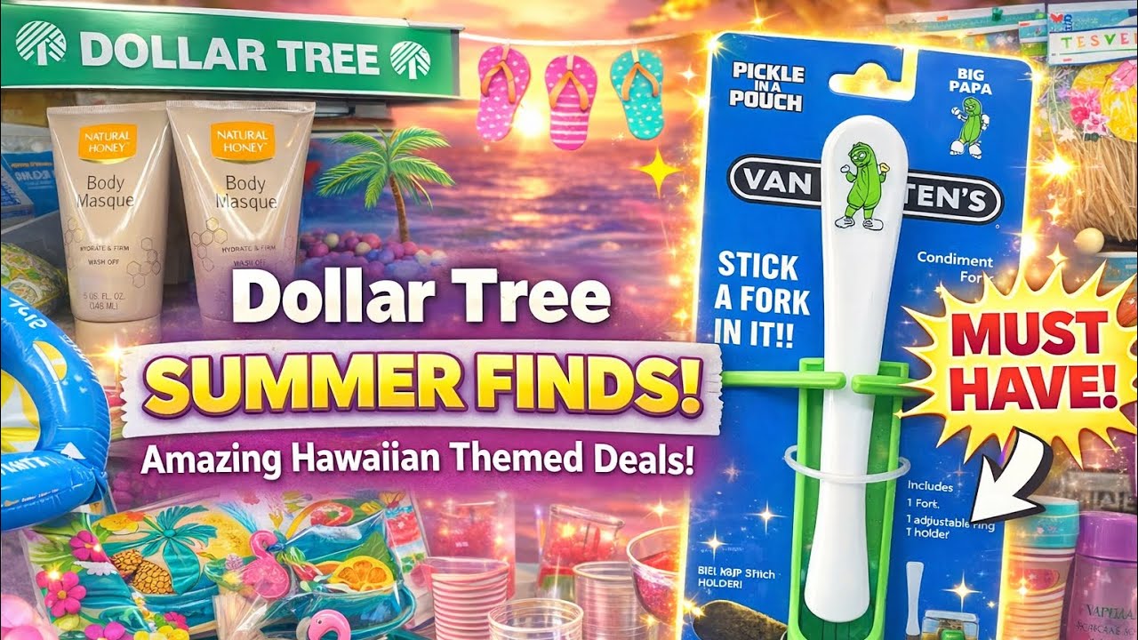 🌴😮🌺Летние находки из Dollar Tree, которые вам нужны прямо сейчас🌴😮🌺