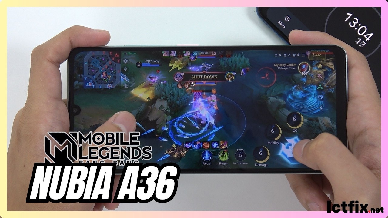 NUBIA A36 Mobile Legends Gaming Test | MLBB | Unisoc T7200 Performance