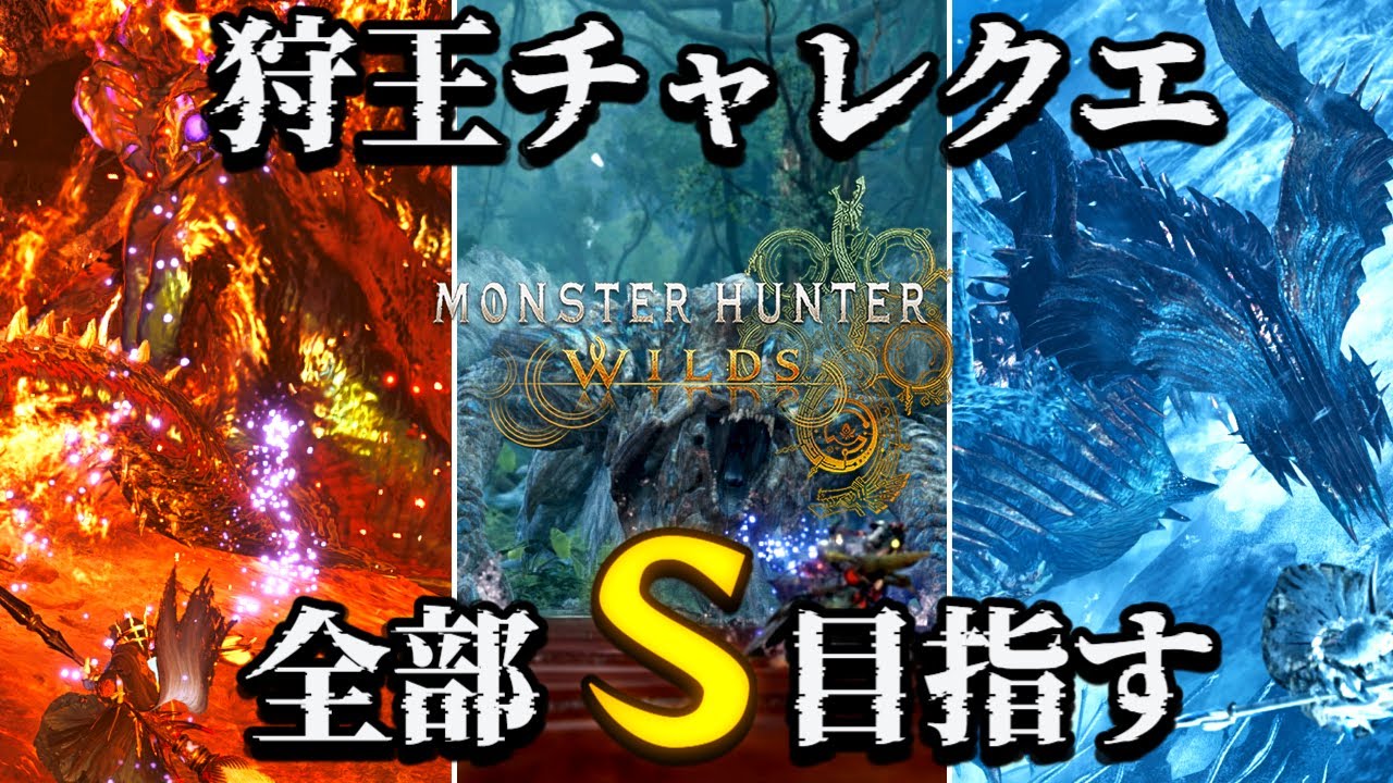 ポンコツハンターでもチャレクエ全部ソロS獲れるのか！？【モンスターハンターワイルズ】＃操虫棍使い