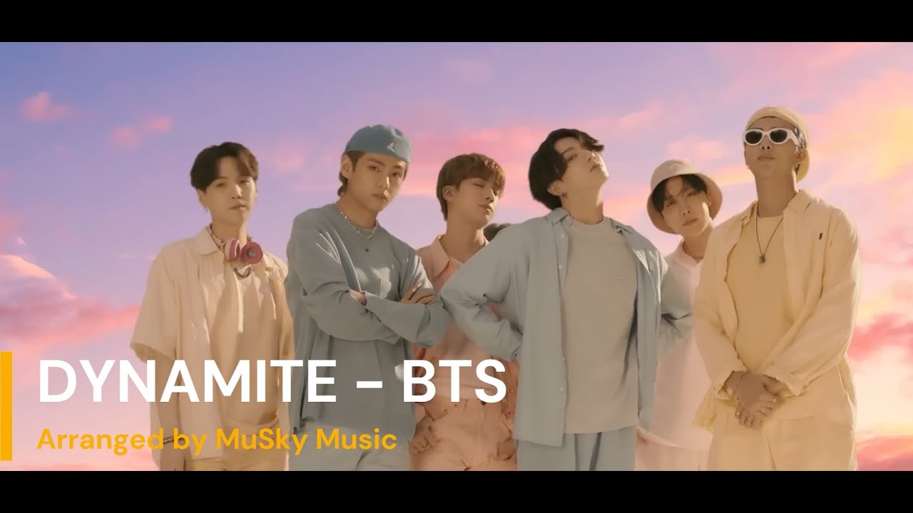 BTS (방탄소년단) 'Dynamite' - Percussion ensemble version (Arranged by MuSky Music)