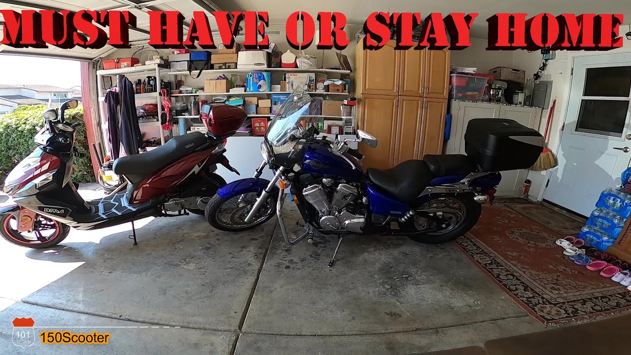 Must Have or Stay Home, Stop Riding | 150Scooter