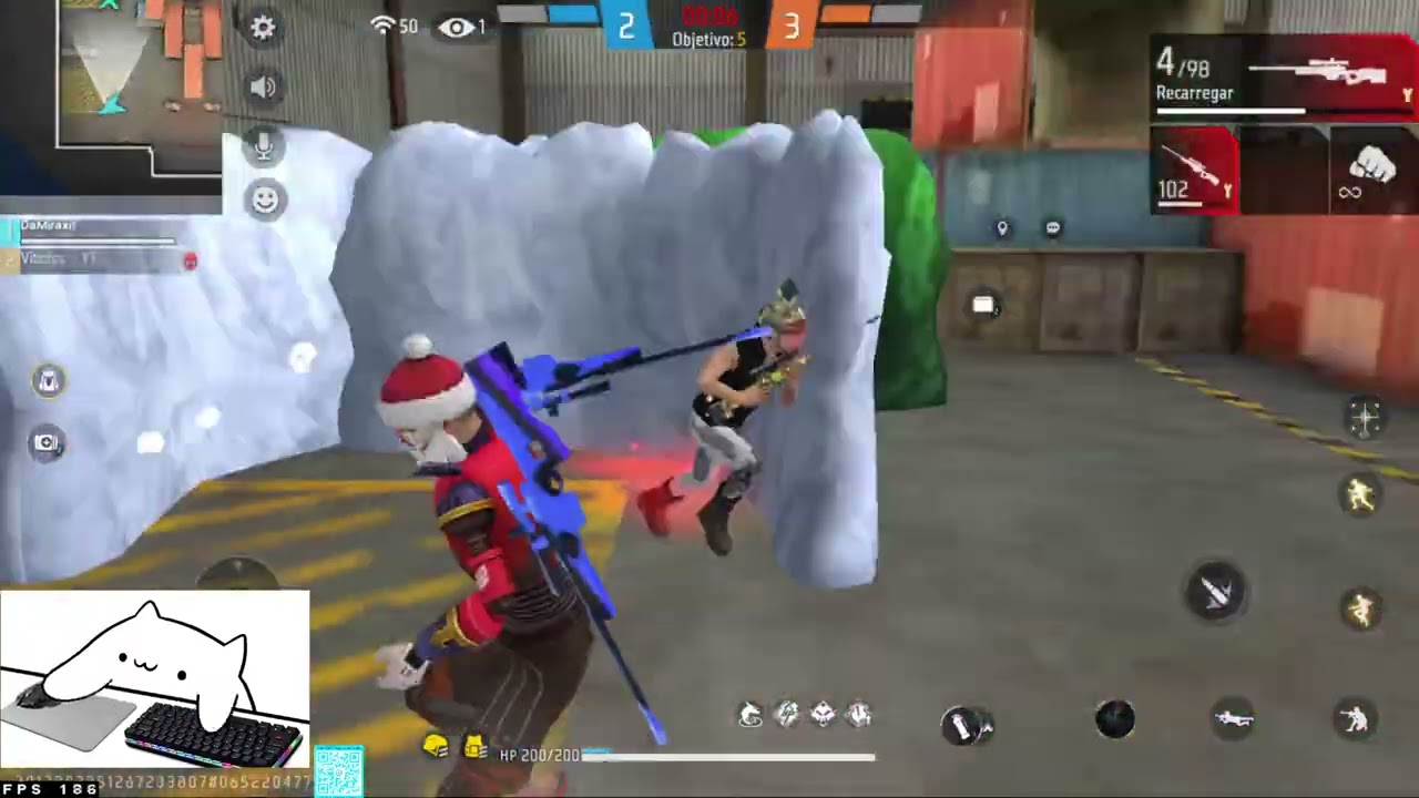 JOGANDO NO EMULADOR-CAPA DE AWM