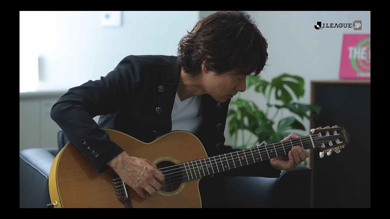 春畑道哉がJ’S THEME（Ｊのテーマ）をアコースティックギターで生演奏！春畑道哉、川淵三郎、村井満がＪリーグの25年を振り返ります。
