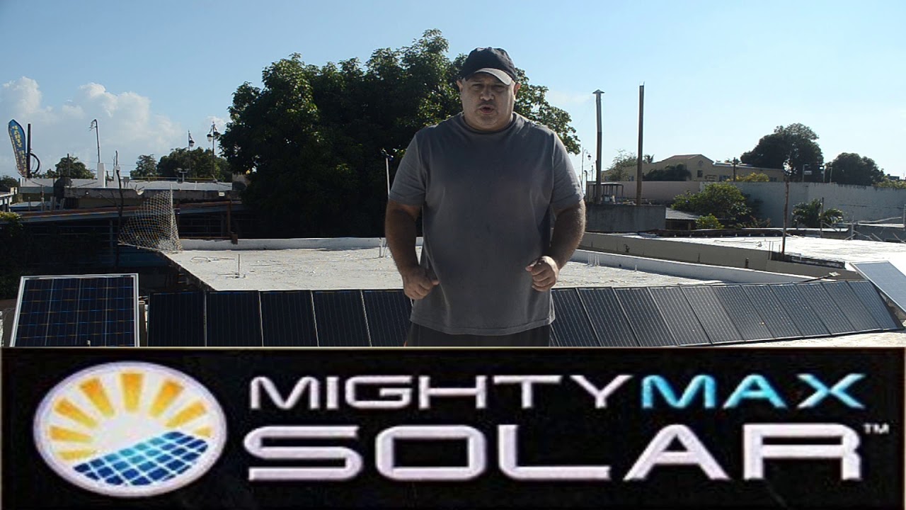 MIGHTY MAX SOLAR PANELS COMMERCIAL PROMO CLIP