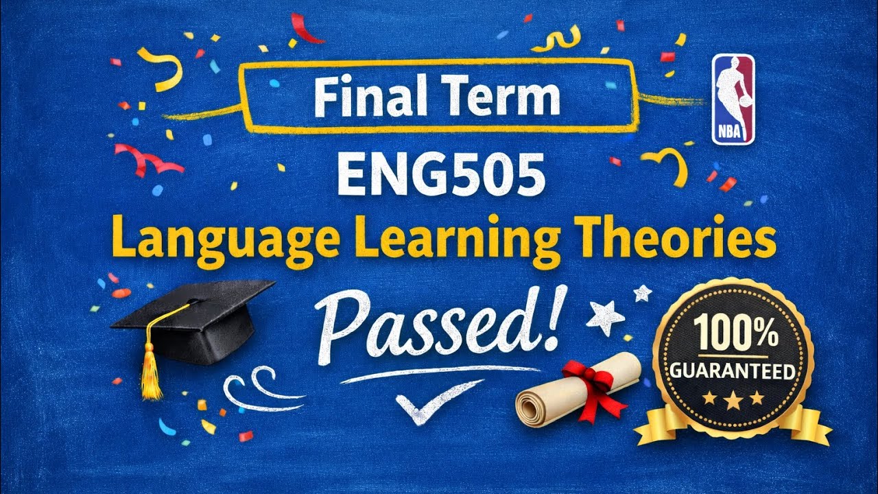 ENG 505 lecture 32 with all important questions answers with urdu translation