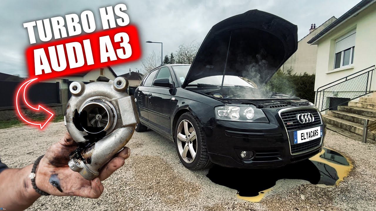 TURBO HS SUR L’AUDI A3 AVEC 500000 KM 😭
