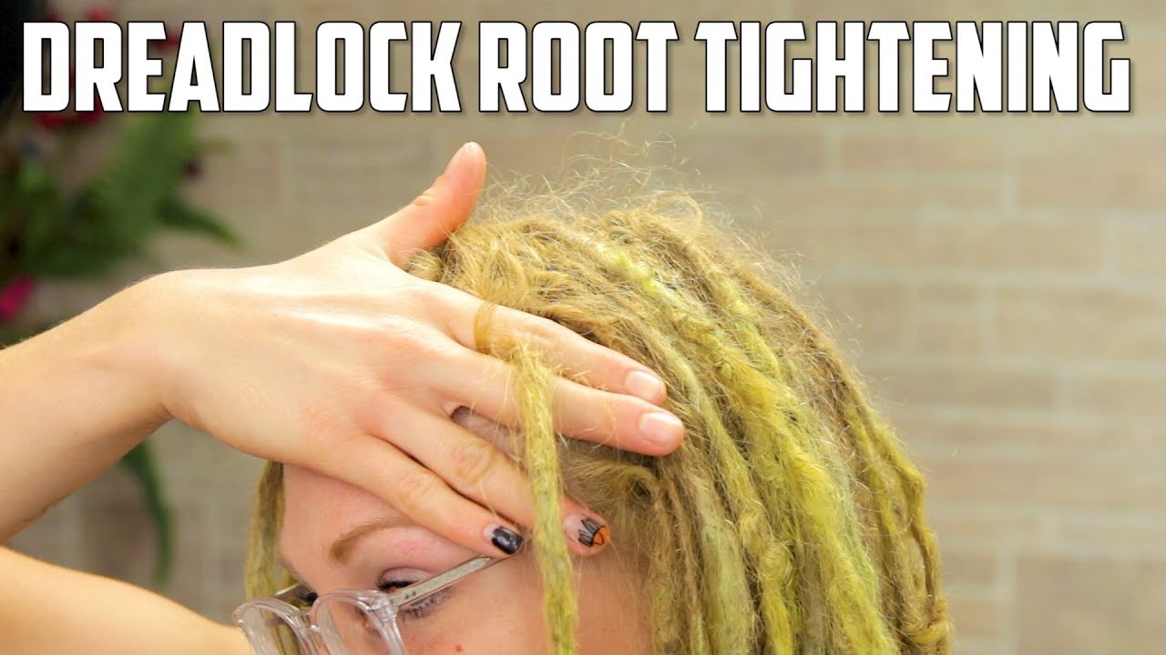 Easy Way to Tighten Dreadlock Roots  | What!? What!?