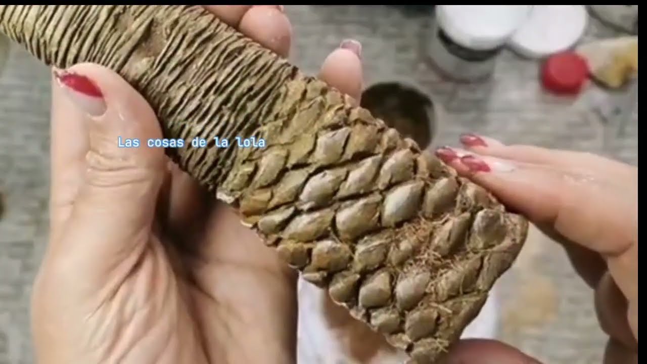 4 FORMAS DE HACER UN TRONCO DE PALMERA