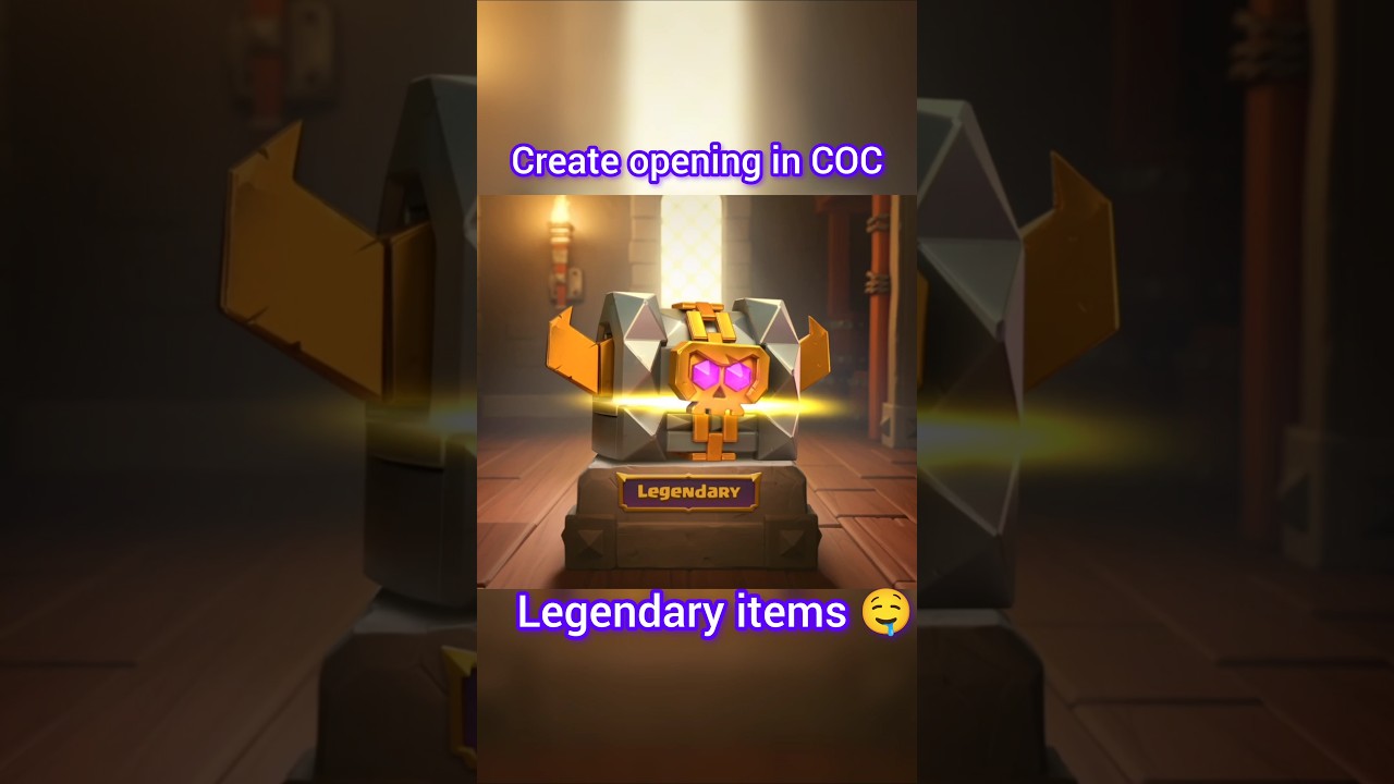omg 😱😱 Legendary items #coc #clashofclans #supercell #shorts #coclive #sumit007live