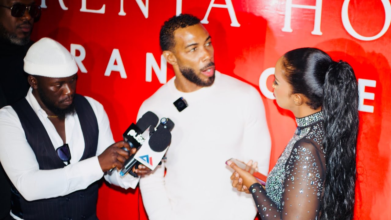 ACTOR OMARI GHOST HARDWICK ARRIVES AT TATU CITY UNDER TIGHT SECURITY TO LAUNCH HQ KENYA HOUSE #GHOST