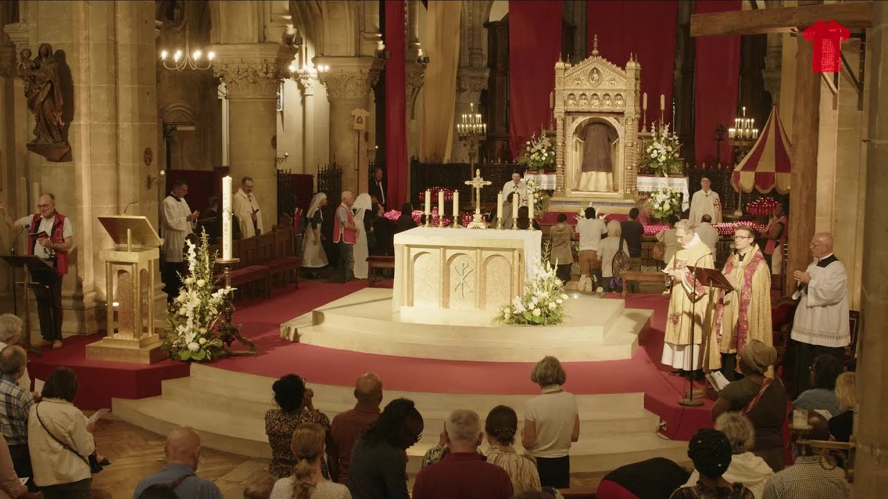 Ostension 2025 - Vendredi 2 mai - Vêpres à la Basilique d'Argenteuil (95)