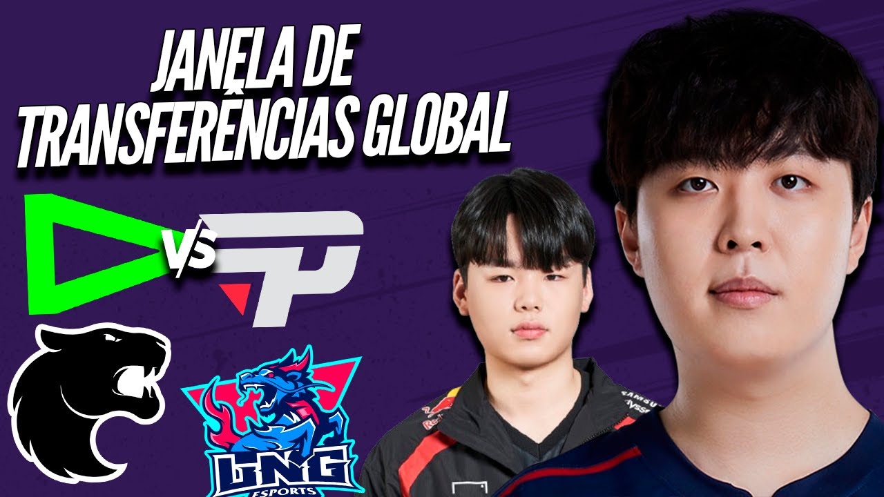 JANELA de TRANSFER&Ecirc;NCIAS GLOBAL #1 - SMASH na LPL? FURIA REFOR&Ccedil;A COMISS&Atilde;O? NOVELA do TINOWNS?