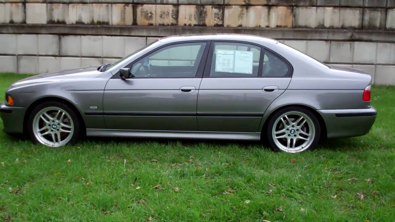 2003 BMW 540i Sterling Gray 6 Speed Manual M Sport Package Manheim Imports