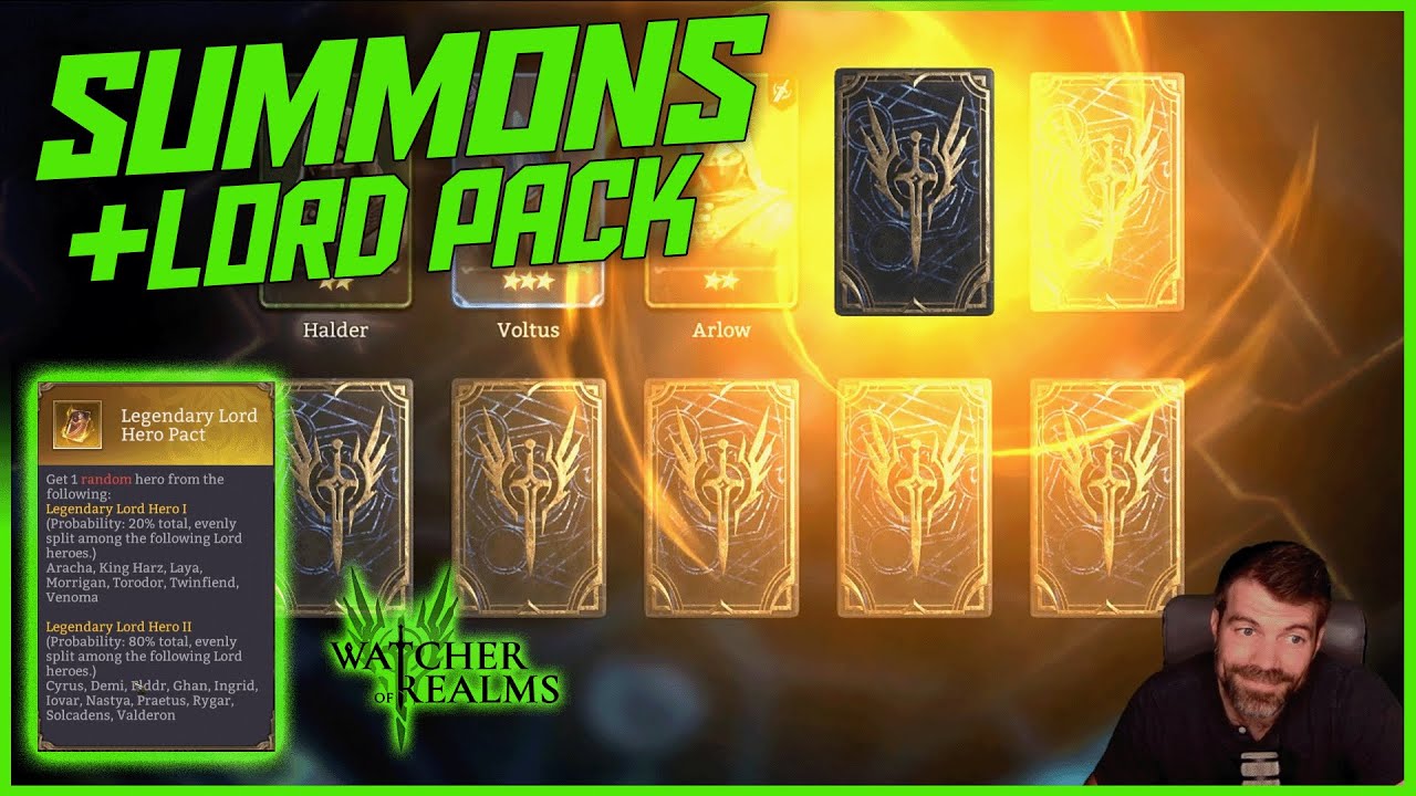 Boreas Summons and Lord Bundle! || Dan Heilman Watcher of Realms