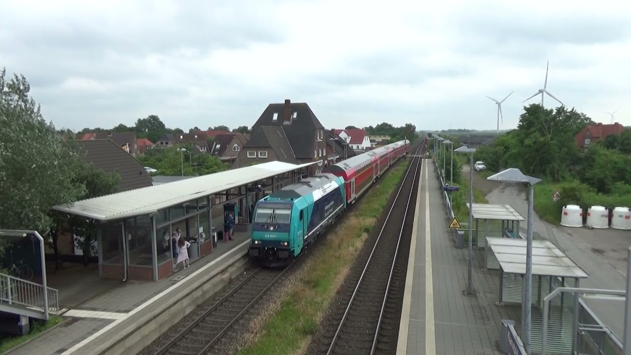 Zugverkehr in Klanxbüll
