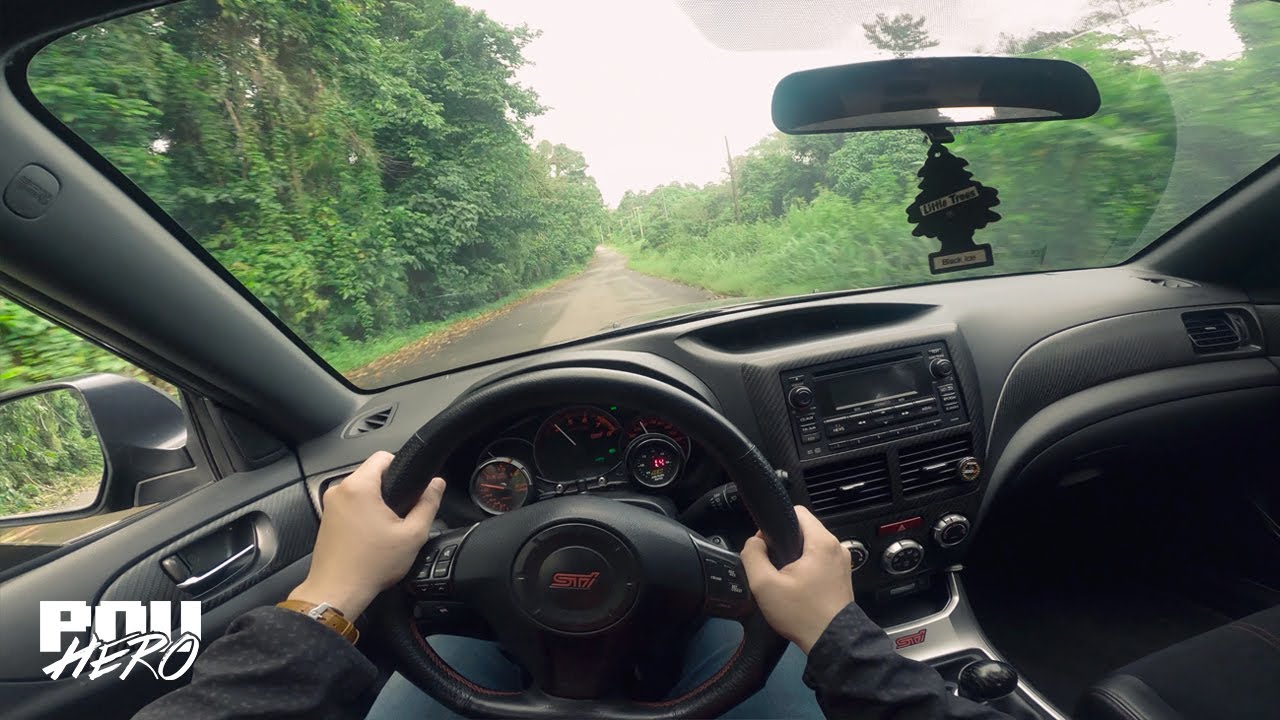 Subaru WRX STI Forest Run | POV Hero | 4K