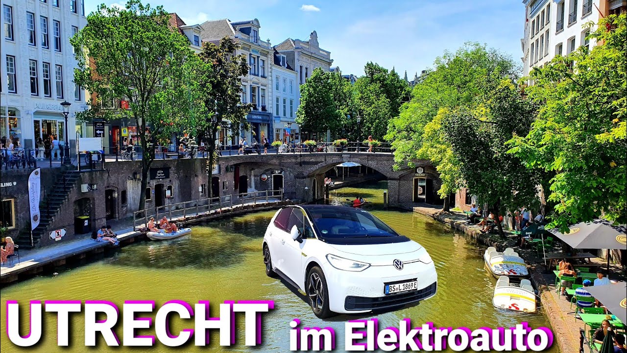 UTRECHT Städtetrip im E Auto ID.3 Eine tolle Stadt und ein Ladefehler.