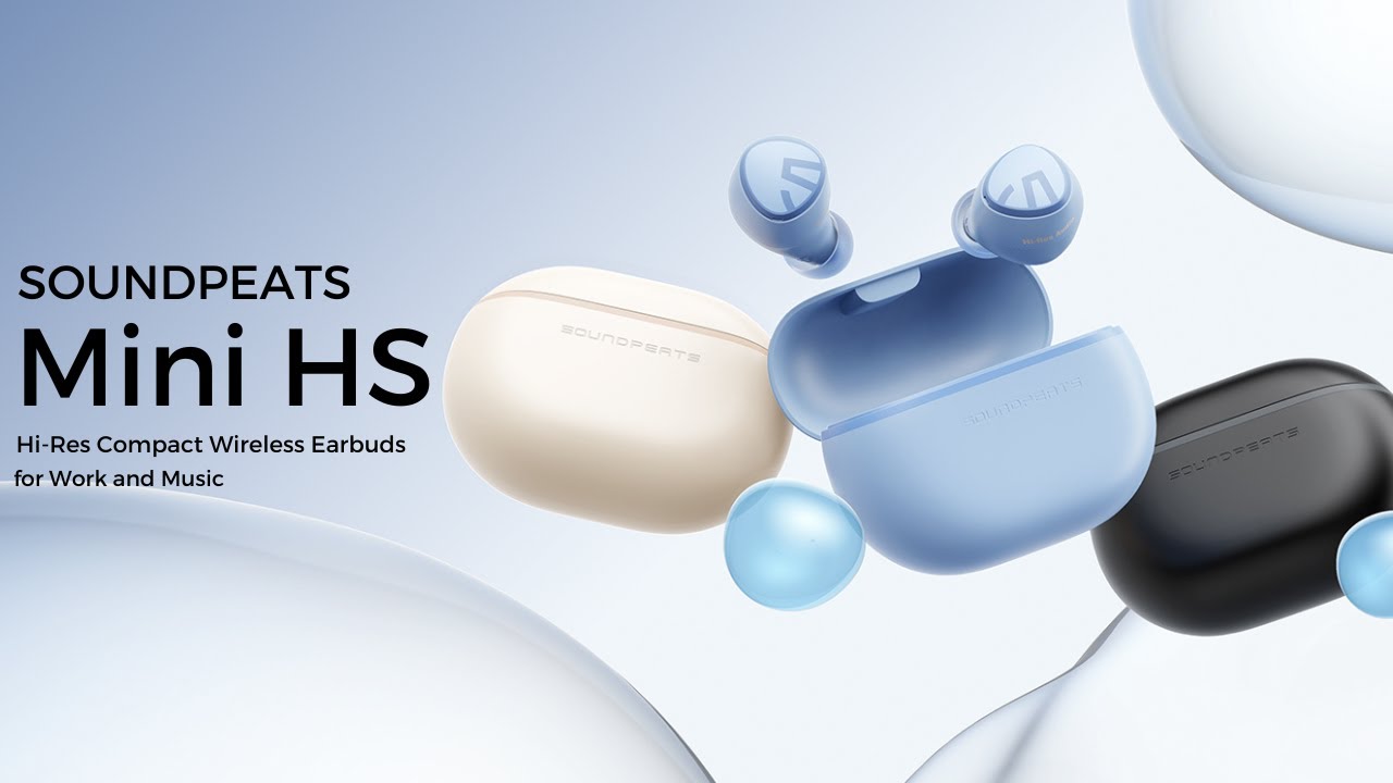 NEW | SOUNDPEATS Mini HS Wireless Earbuds