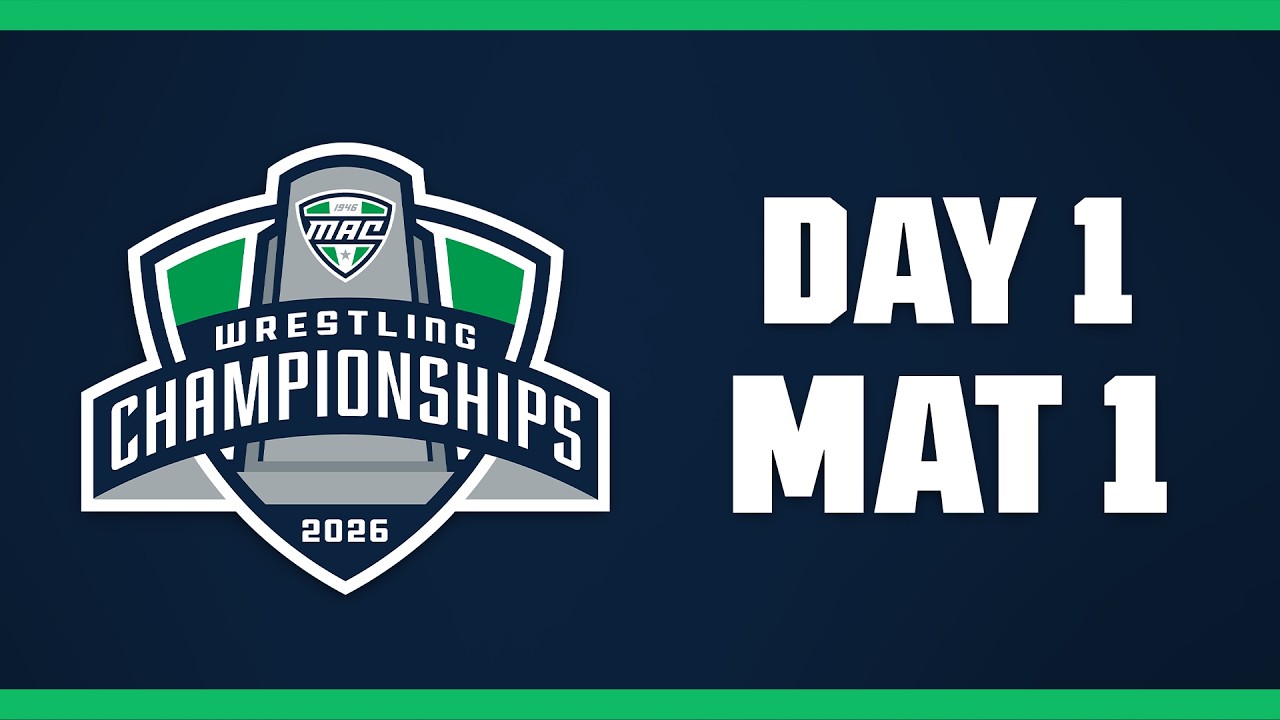 2026 MAC Wrestling Championship Mat 1 Day 1