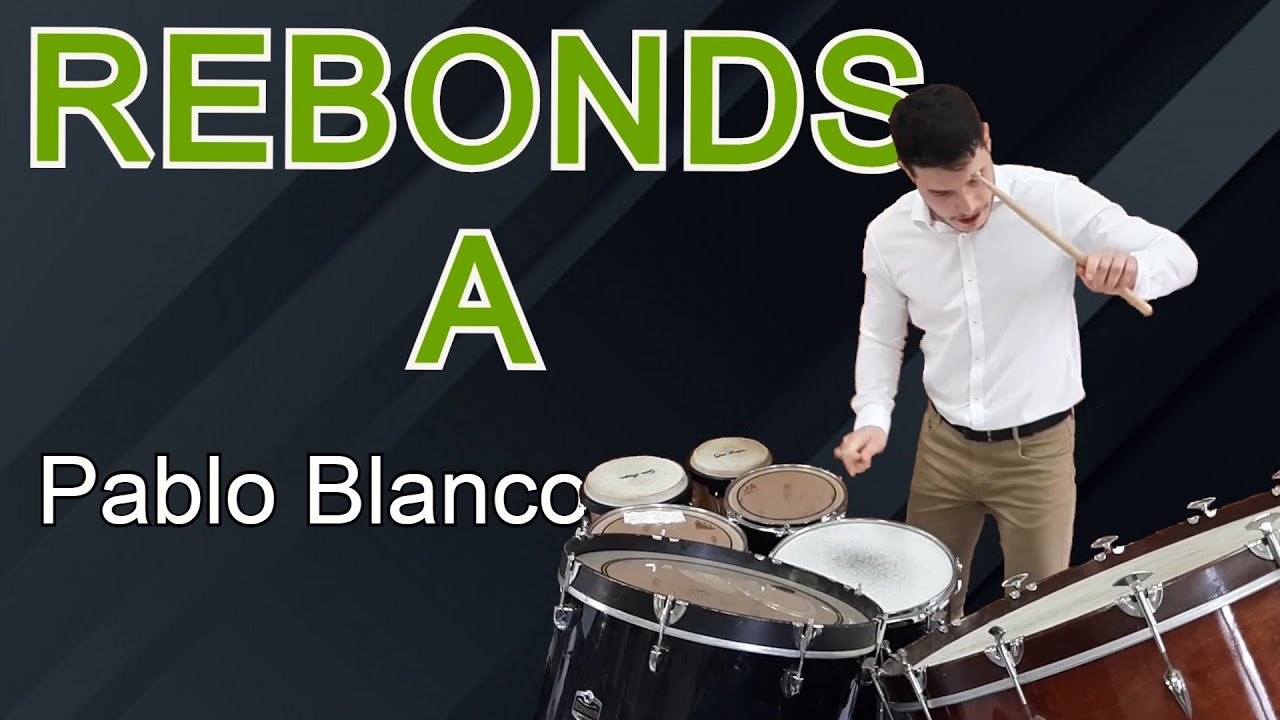 Rebonds A, by Iannis Xenakis // performed by Pablo Blanco
