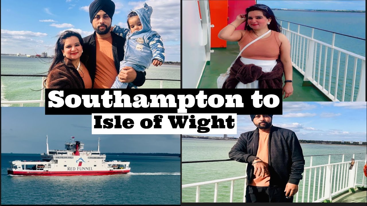 Southampton to Isle Of Wight || Vlog 2 || Red Funnel Ferry || Family Holidays