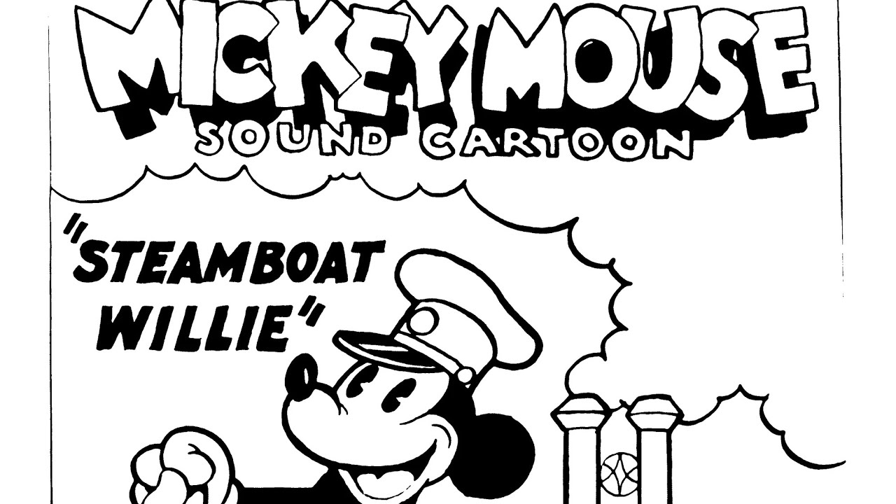 Original Steamboat Willie 1928 cartoon