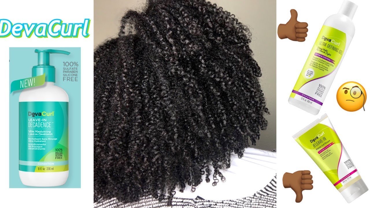 DevaCurl Wash & Go | Low Porosity, Type 4a Natural Hair | NEW DevaCurl Leave-In Decadence