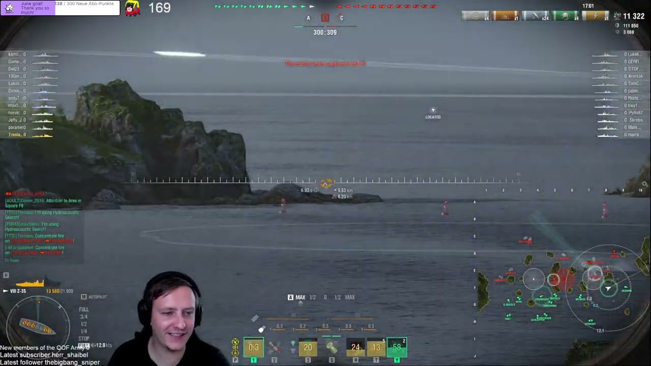 Z-35 - The turret and hydro buffs are making this ship much stronger