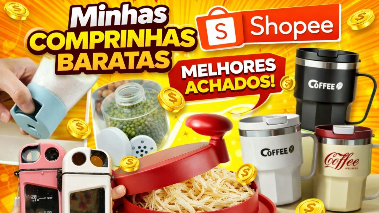 ACHADINHOS DA SHOPEE QUE TODO MUNDO ESTÁ DIGITANDO