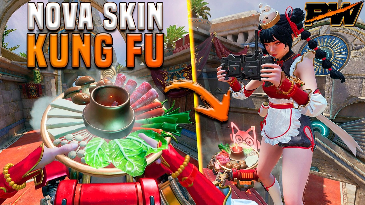 Essa NOVA SKIN LIMITADA da NITRO vai te SURPREENDER... É o BANQUETE de KUNG FU!!!
