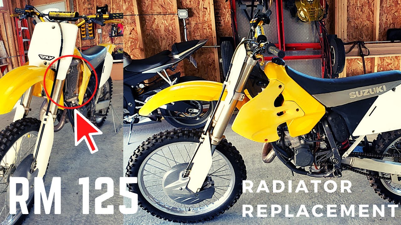 Suzuki RM125 Radiator Replacement