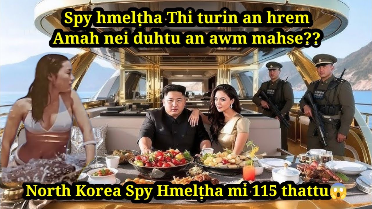 North Korea Spy Hmelṭha mi 115 thattu thi tura hrem a ni