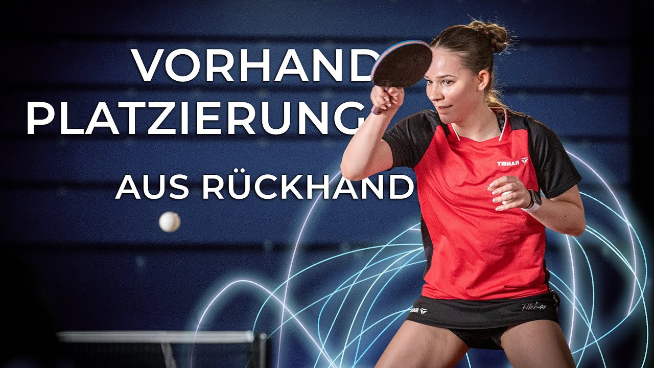 Wie kann ich Bälle genauer spielen? – Vorhand Platzierung aus Rückhand | Trainingstipps Tischtennis