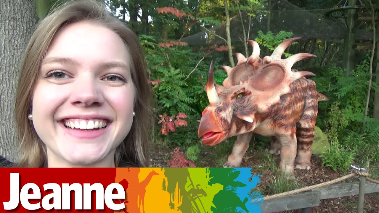 Jeanne laat een aantal dino's zien!