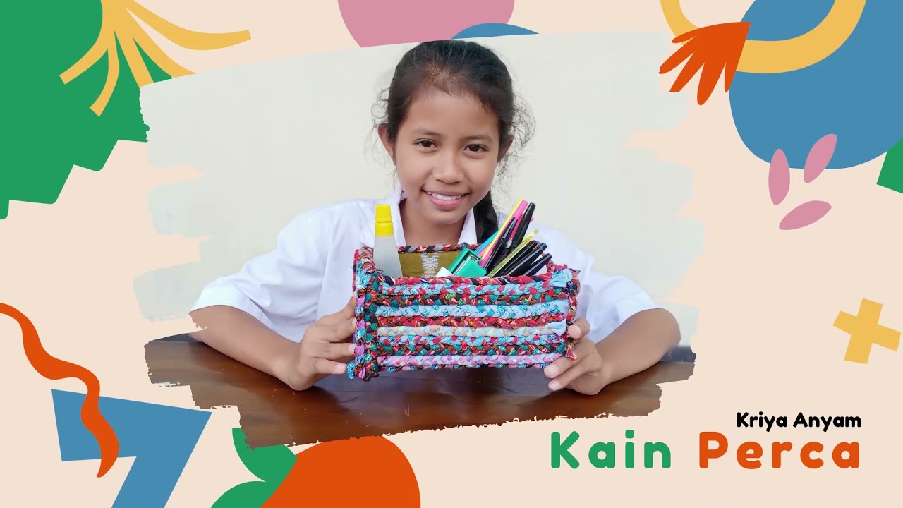 Kriya Anyam Kain Perca   UPTD SPF SDN Sraten Tuntang