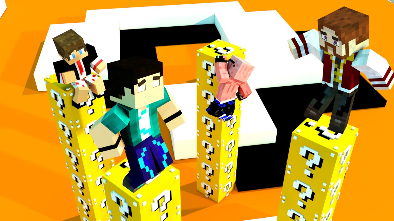 Minecraft - TORRE DE LUCKY BLOCK - NOVO MINI GAME! - MINI GAME PVP