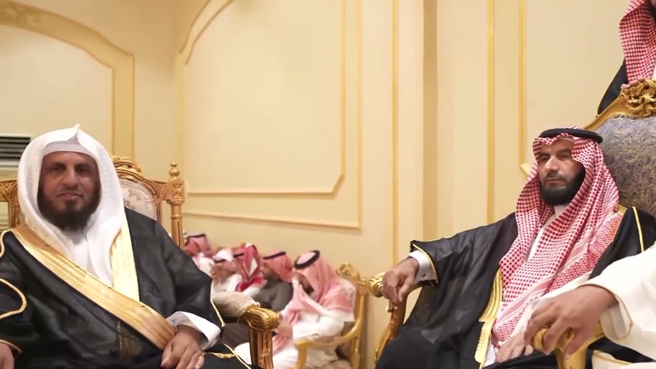كلمة الشيخ رجاء الله السلمي في حفل زواج الشاب أحمد سعيد البنوي