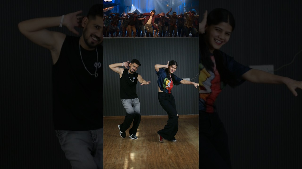 Tu Mera Lover #raviteja #sreeleela #massjathara #tumeralover #dance #shorts #telugusongs #ytshorts